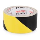 Duct Tape/ Gaffer Tape, black/yellow, 10 m