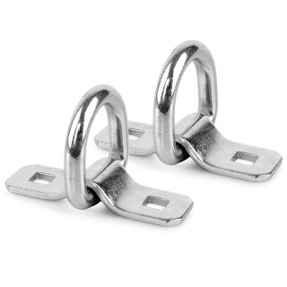 Tie Down Rings, Zinc Plated, 800 daN, Set of 2