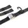 Tie-Down Belt w S- and Snap Hook, 200 x 4 cm, 2 pcs