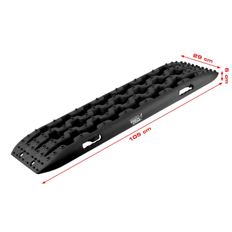 Off-Road Recovery Tracks, 10 tons, set of 2, black, € 119,00