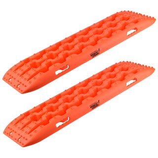 Bergeboards, Sandbleche, Offroad Anfahrhilfen, 10 Tonnen, Paar, orange