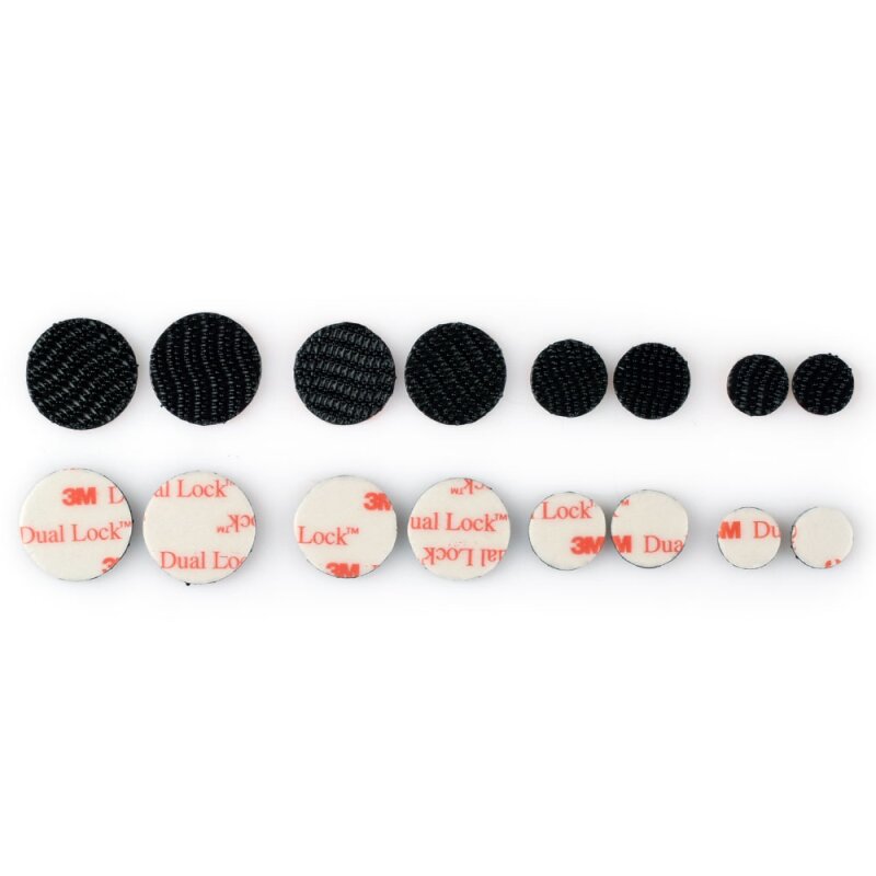 3M™ Dual Lock™ Circle Dots in 3/4, 5/8, 7/8 Diameter Coins
