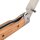Rockfoxx folding knife Santoku rust resistant steel blade and olive wood handle