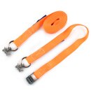 Lashing Strap with Eyelets for Airline Rails, 2-Piece,...