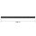 Airline Rail, 100 cm long black, square shape