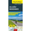 FolyMap Karte Allgäu Bodensee  - Straßen- und...