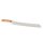 Bread Knife Serrated Solingen 32cm Long Stainless Steel Blade Olive Wood Handle