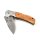 Folding Knife Stainless Steel Blade Olive Wood Handle