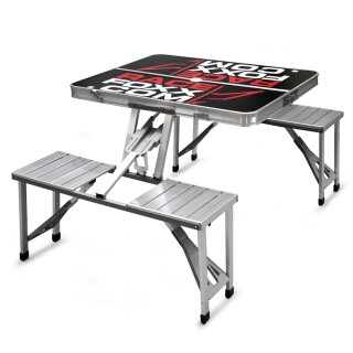 RACEFOXX table, foldable, Seating group