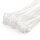 cable ties in white, 300 mm, 100 pcs.