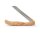 FOXXKNIFE Klapp-Brotmesser, Olivenholz Griff, 18,5cm Klinge, Lasergravur möglich