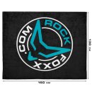 ROCKFOXX Cuddle Blanket 160x130 cm