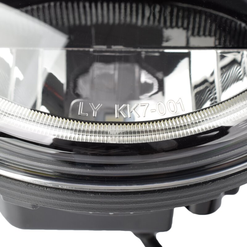 LED 7 Headlight Set with E certificate, for Land Rover Defender