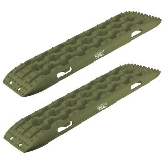 Recovery Tracks, Traction Boards, 10 tons, Set of 2, army green