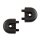 End Caps for Round Airline Rails - Set of 2