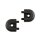 End Caps for Round Airline Rails - Set of 2